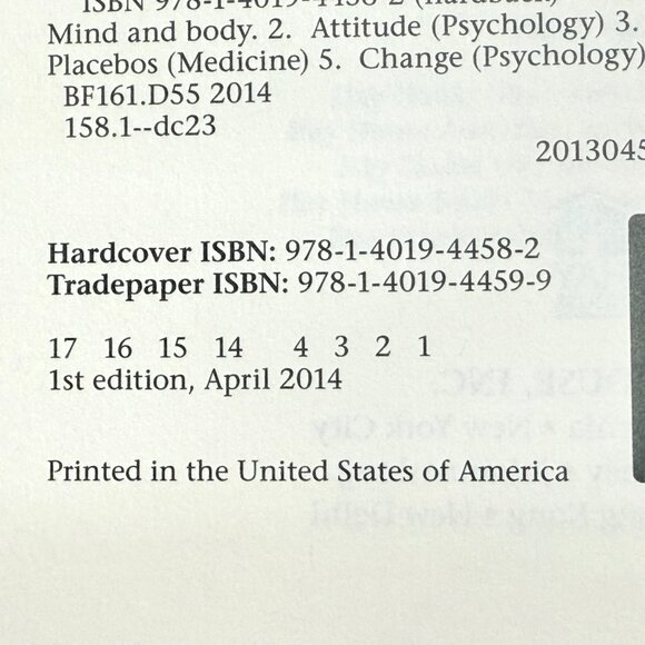 You Are The Placebo: Making Your Mind Matter By Dr. Joe Dispenza - Picture 7 of 8